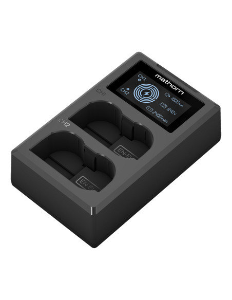 Mathorn Dual Battery Charger MBC-D210 USB-C for Nikon EN-EL15C