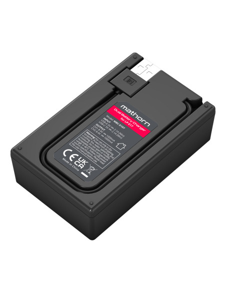 Mathorn Dual Battery Charger MBC-D107 USB-C for Canon LP-E17