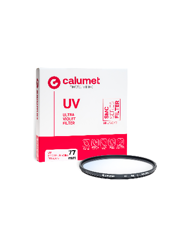 Calumet Filter UV SMC TG 77 mm Ultra Slim 28 Layers