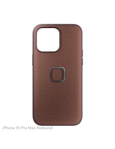 Peak Design Mobile Everyday Case Fabric iPhone 15 Pro Max v2 - Redwood