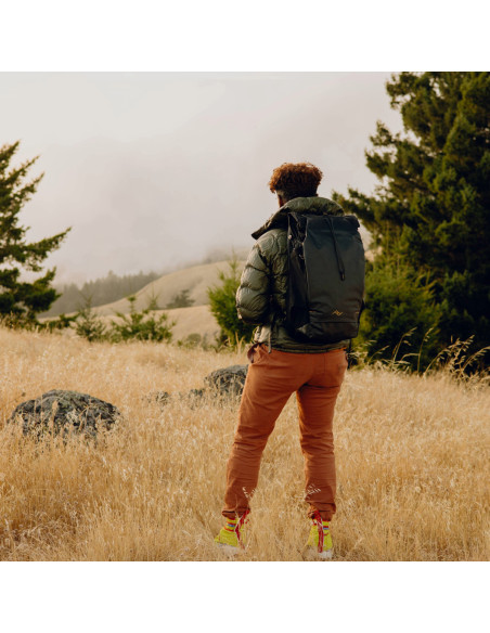 Zestaw Plecak Outdoor Peak Design Backpack 45L Czarny + Wkład Travel Line Peak Design Camera Cube v2 Large