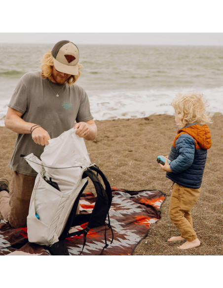 Zestaw Plecak Outdoor Peak Design Backpack 45L Biały + Wkład Travel Line Peak Design Camera Cube v2 Large