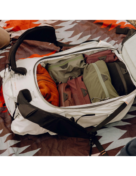 Zestaw Plecak Outdoor Peak Design Backpack 45L Biały + Wkład Travel Line Peak Design Camera Cube v2 Large