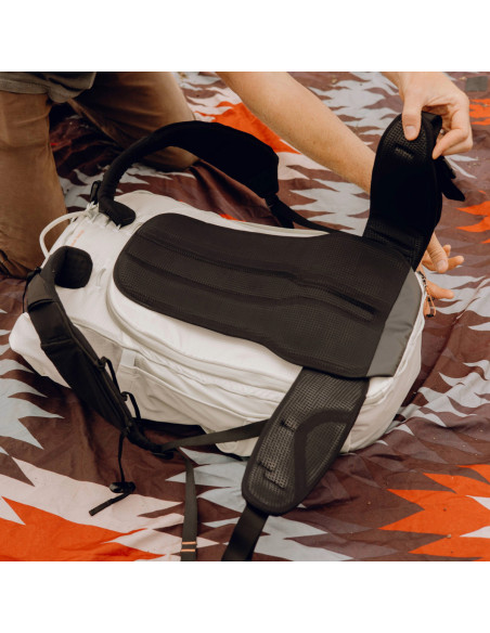 Zestaw Plecak Outdoor Peak Design Backpack 45L Biały + Wkład Travel Line Peak Design Camera Cube v2 Large