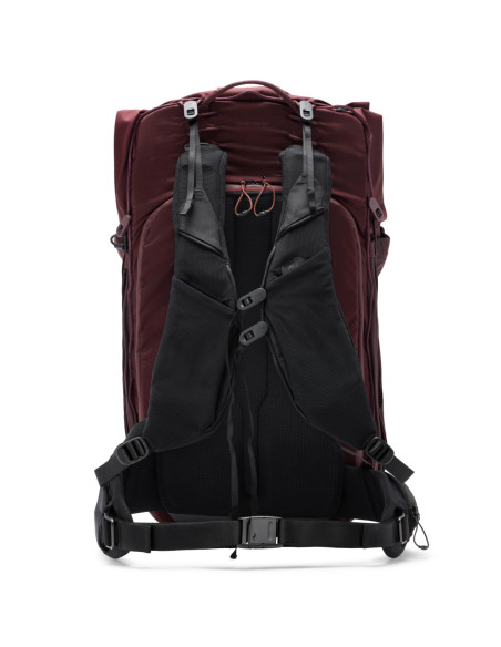 Zestaw Plecak Outdoor Peak Design Backpack 45L Ciemny Fiolet + Wkład Travel Line Peak Design Camera Cube v2 Large