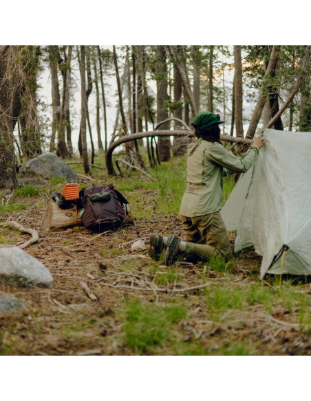 Zestaw Plecak Outdoor Peak Design Backpack 45L Ciemny Fiolet + Wkład Travel Line Peak Design Camera Cube v2 Large