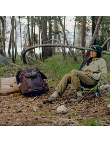 Zestaw Plecak Outdoor Peak Design Backpack 45L Ciemny Fiolet + Wkład Travel Line Peak Design Camera Cube v2 Large