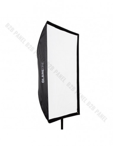 GlareOne Softbox Parasolkowy 80x120 do lamp reporterskich