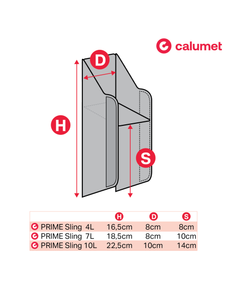 Calumet PRIME Sling 7L Black