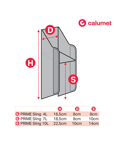 Calumet PRIME Sling 10L Russet
