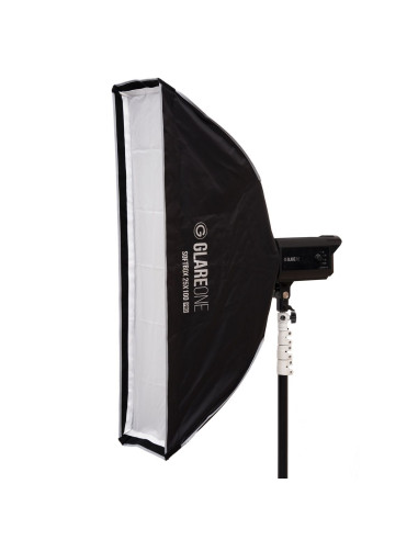 GlareOne Softbox 25x100 PRO Diffuser KIT