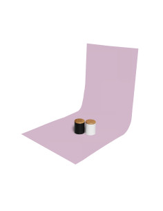 GlareOne tło PVC 60x130 cm - jasny róż