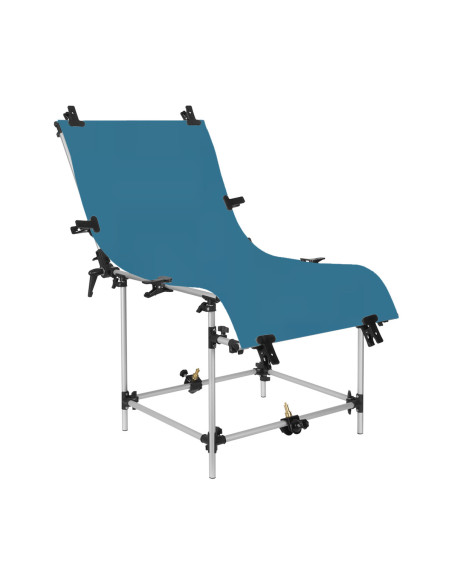 GlareOne PVC Background 60x130 cm - teal