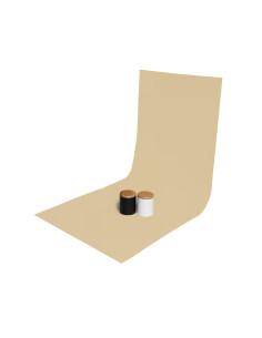 GlareOne PVC Background 60x130 cm - peach