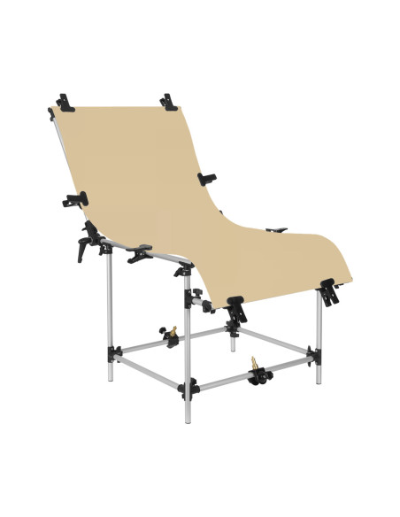 GlareOne tło PVC 60x130 cm - brzoskwiniowe