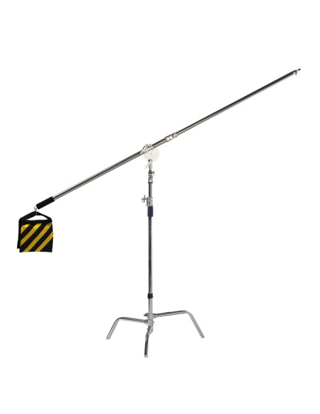 Boom Arm 120-240cm with Baby Pin socket (3/8', 16mm)