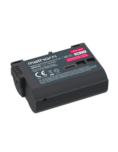 Bateria Mathorn MB-214 Ultimate 2600mAh USB-C zamiennik EN-EL15C