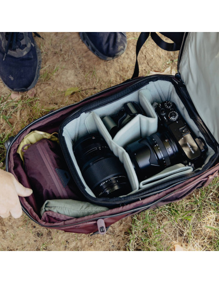 Plecak Outdoor Peak Design Backpack ZIP 18L Ciemny Fiolet