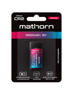 Mathorn battery Ultimate CR2 1000mAh Lithium MB-CR2