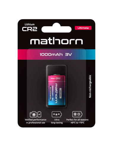 Bateria litowa Mathorn Ultimate CR2 1000mAh...