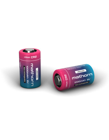 Mathorn battery Ultimate CR2 1000mAh Lithium...