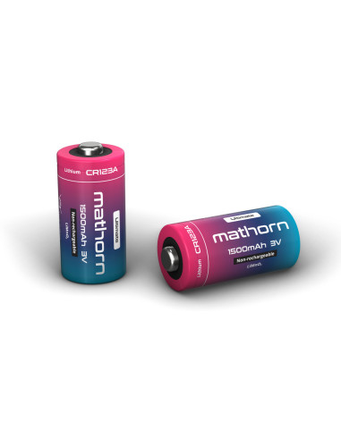 Bateria litowa Mathorn Ultimate CR123A 1500mAh...
