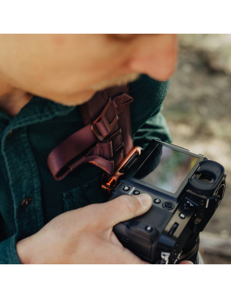 Uchwyt Peak Design Capture V3 z płytką standard Eclipse - fioletowy