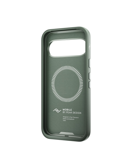 Peak Design Mobile Everyday Fabric Case Pixel 10 Standard and Pro Sage - szarozielony