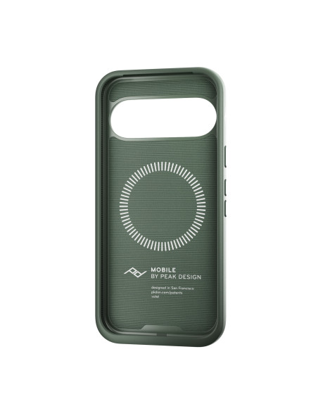 Peak Design Mobile Everyday Fabric Case Pixel 10 Standard and Pro Sage - szarozielony