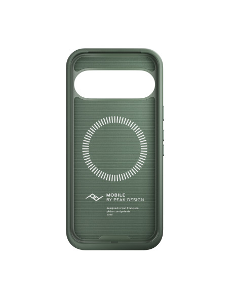 Peak Design Mobile Everyday Fabric Case Pixel 10 Standard and Pro Sage - szarozielony