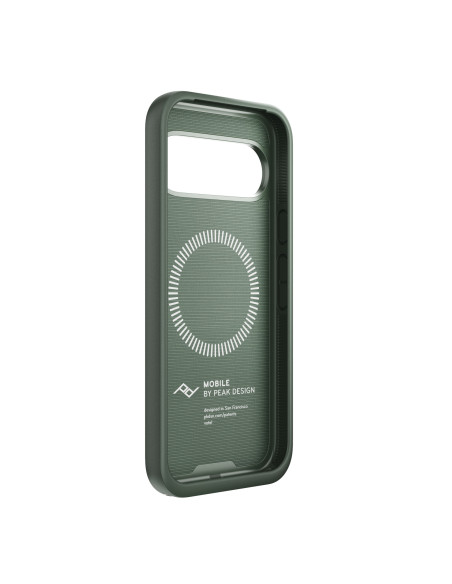 Peak Design Mobile Everyday Fabric Case Pixel 10 Standard and Pro Sage - szarozielony