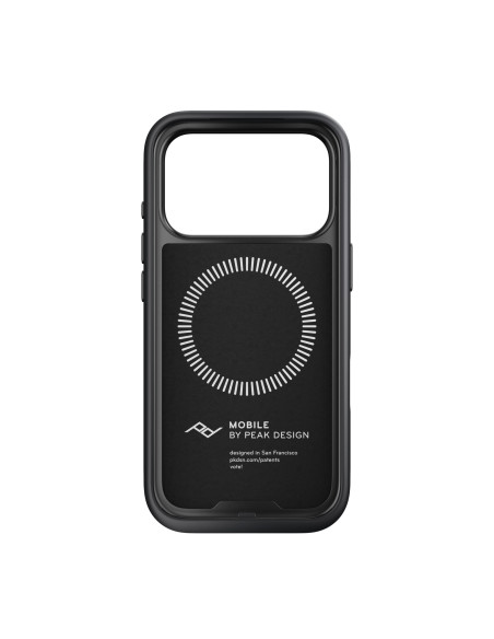 Peak Design Mobile Everyday Clarino Loop Case iPhone 17 Pro Max Black