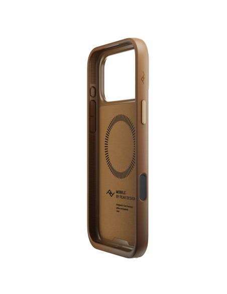 Peak Design Mobile Everyday Clarino Loop Case iPhone 17 Pro Max Tan - brązowy