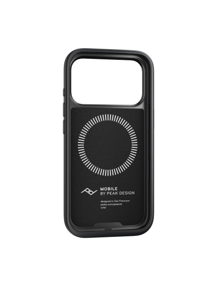 Peak Design Mobile Everyday Clarino Loop Case iPhone 17 Pro Black - czarny