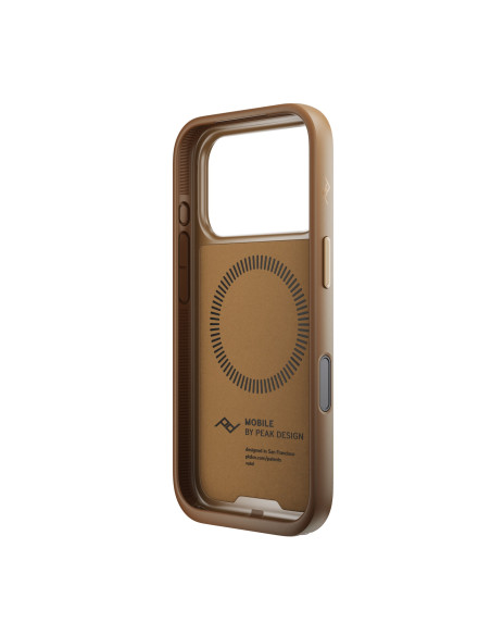 Peak Design Mobile Everyday Clarino Loop Case iPhone 17 Pro Tan