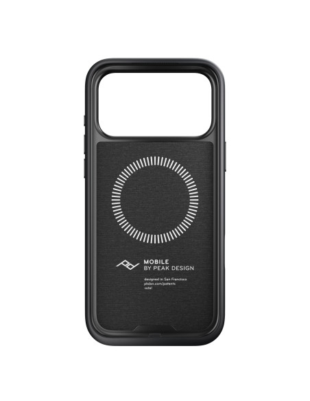 Peak Design Mobile Everyday Case Fabric iPhone 17 Pro Max - Charcoal