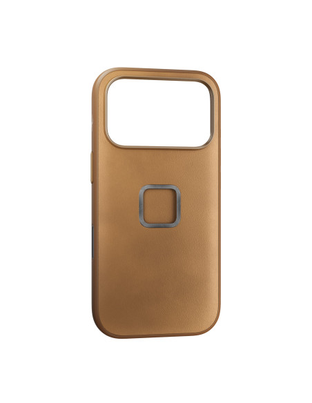 Peak Design Mobile Everyday Clarino Case iPhone 17 Pro Tan - brązowy