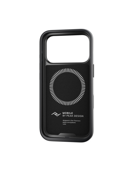 Peak Design Mobile Everyday Clarino Case iPhone 17 Pro Black - czarny