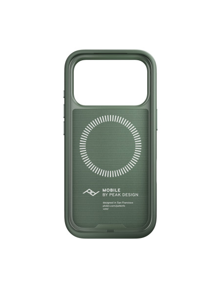 Peak Design Mobile Etui Everyday Case Fabric iPhone 17 Pro Sage  - szarozielony
