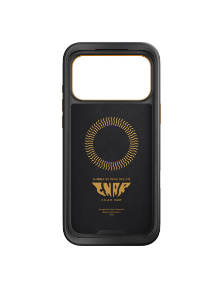 Peak Design Mobile GNAR Etui iPhone 17 Pro Max Black - czarny