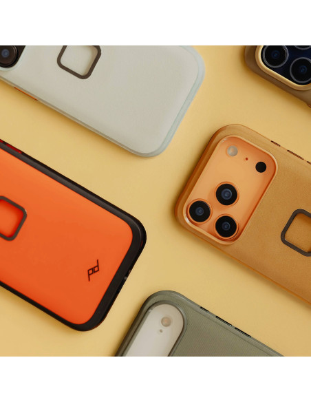 Peak Design Mobile Everyday Clarino Loop Case iPhone 17 Pro Max Tan - brązowy