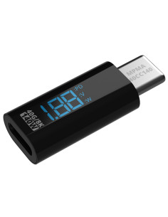Miernik Adapter Mathorn MPMA-40CC140 USB C do C LED PD...