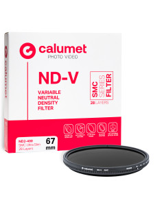 Calumet Filtr Variable ND2-400 SMC 67 mm Ultra Slim 28...