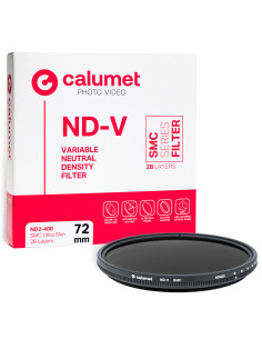 Calumet Filter Variable ND2-400 SMC 72 mm Ultra Slim 28...