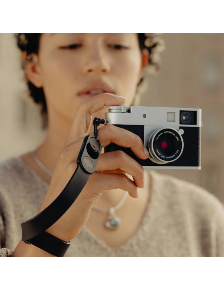 Pasek Na Nadgarstek Peak Design Cuff Leather Black - czarny