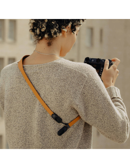 Peak Design Form Leather Camera Strap Short - Amber