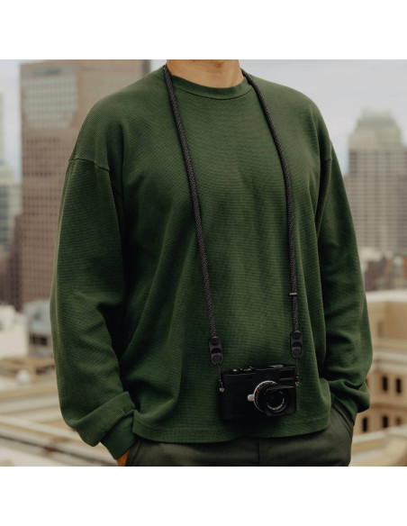 Pasek Peak Design Form Rope Camera Strap Long Black - czarny