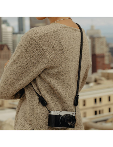 Pasek Peak Design Form Rope Camera Strap Short Black - czarny