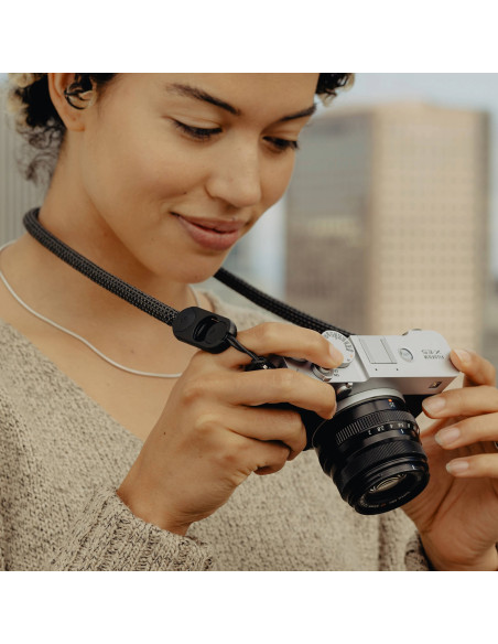 Pasek Peak Design Form Rope Camera Strap Neck Black - czarny