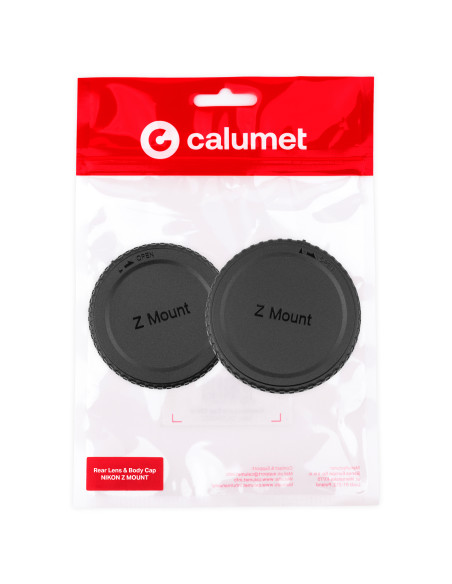 Calumet Rear Lens & Body Cap Kit - Nikon Z Mount